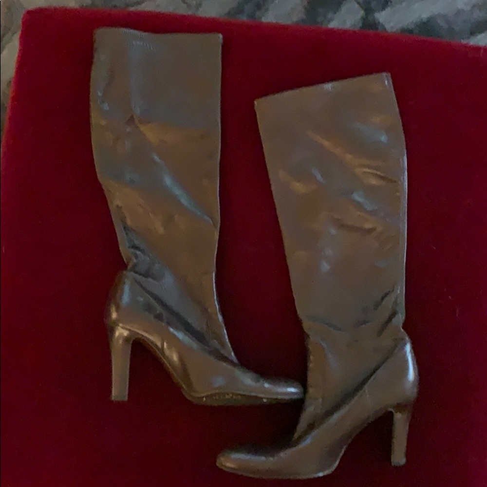 Cole Haan Brown Leather Boots